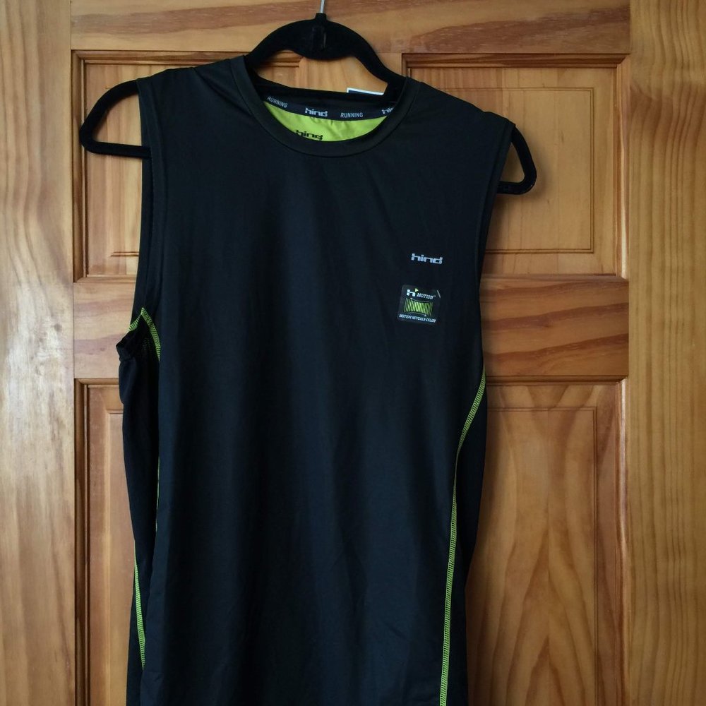 HIND men's sleeveless compression inner top